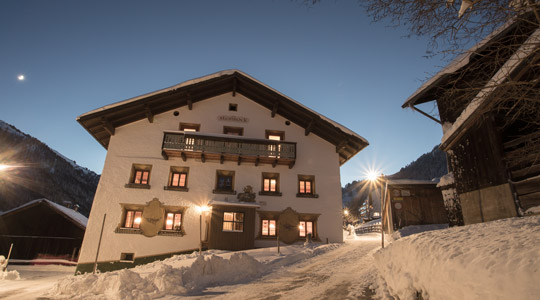 Pension Der Steinbock Aussenansicht