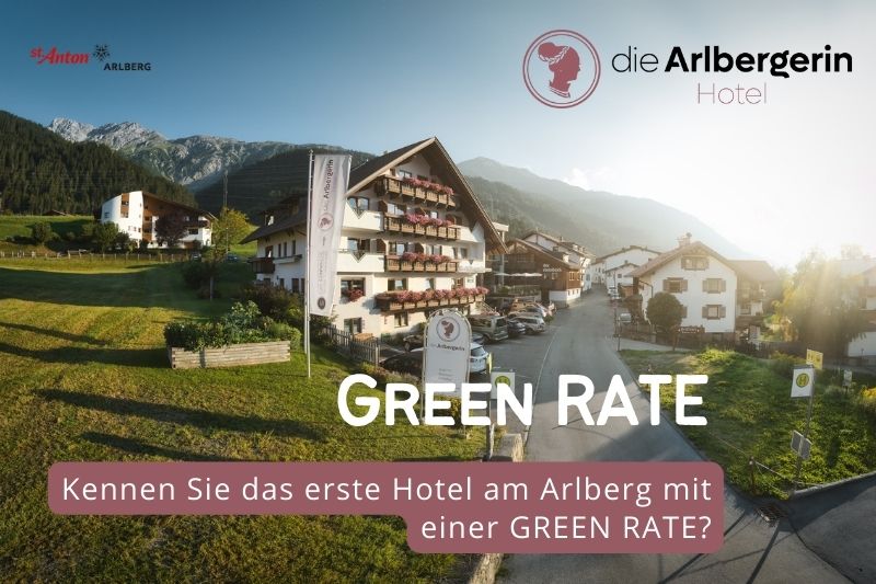 Green Rate – travel to the Arlberg in an environmentally friendly way
