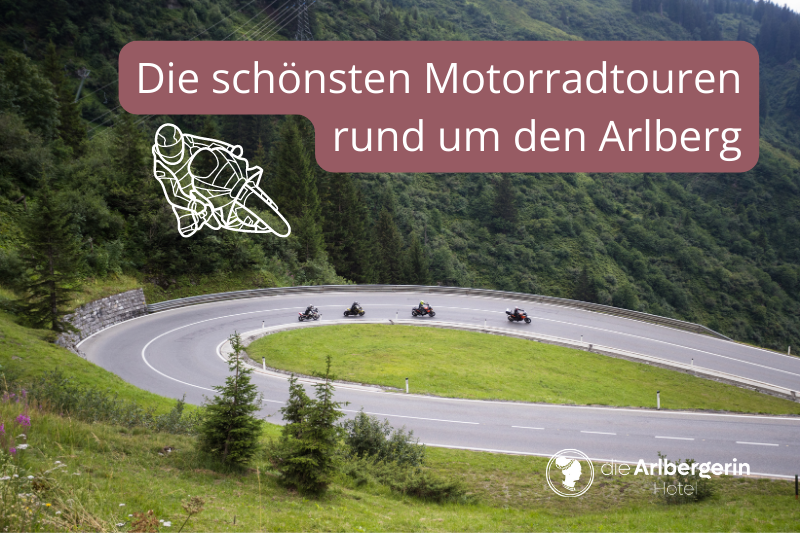 The most beautiful motorcycle tours around Arlberg