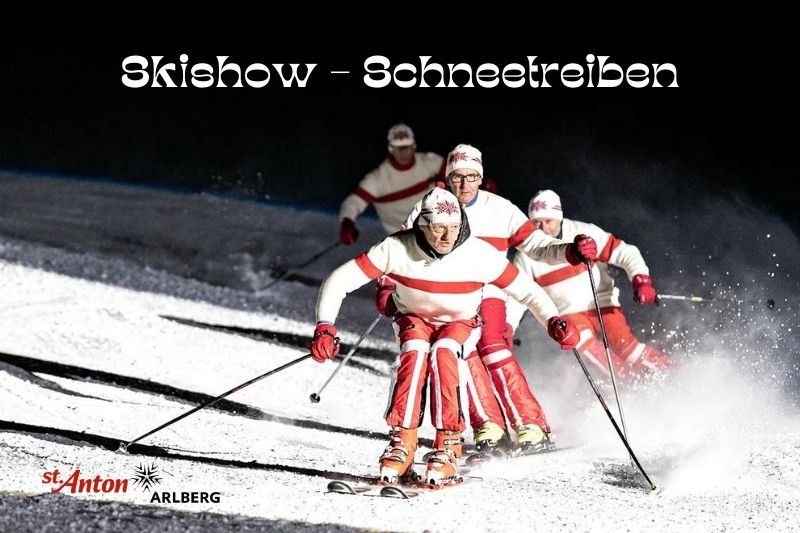 Spectacular ski show ‘Schneetreiben’ 2024 in St. Anton am Arlberg: a winter highlight
