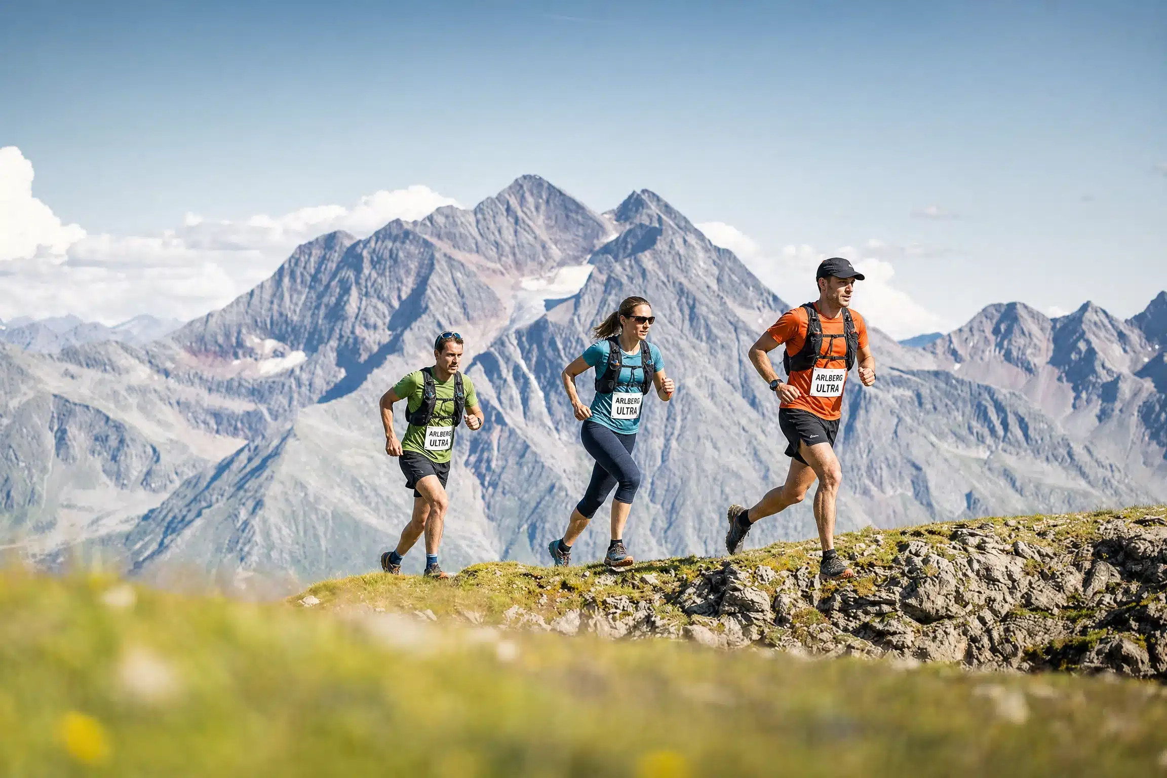 Arlberg Trail Ultra 14 Trail running moment on the Arlberg Ultra course