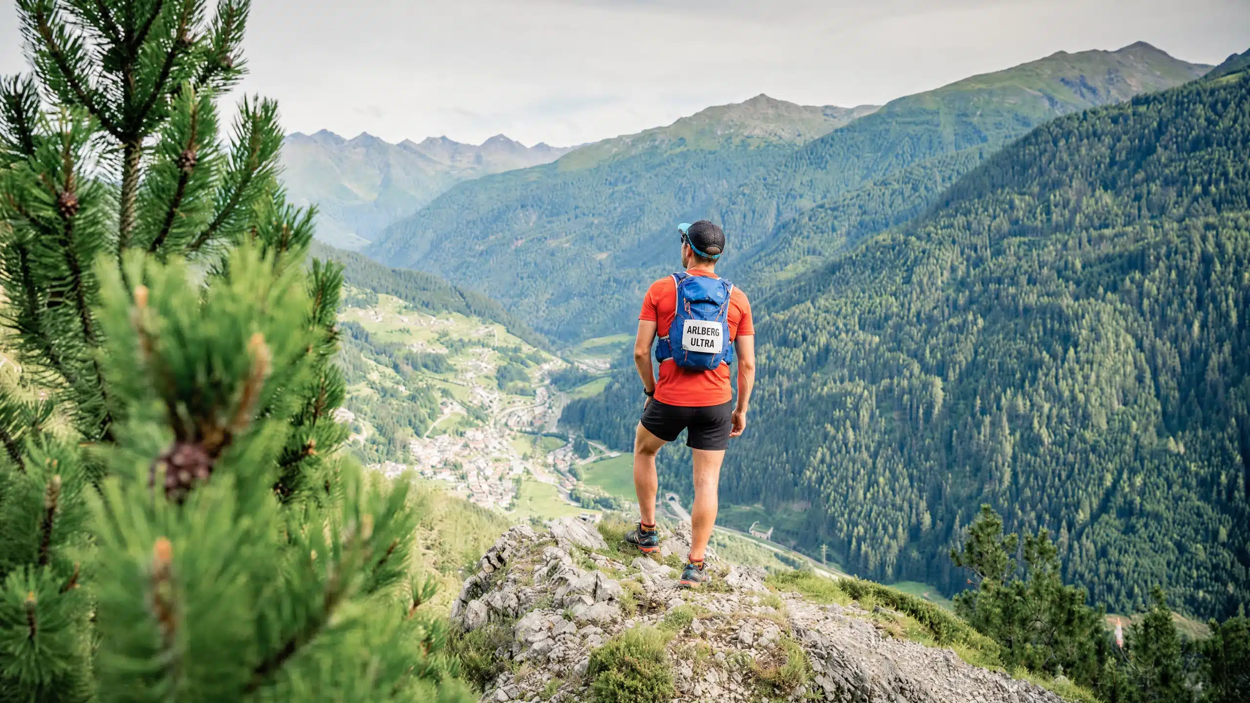 Arlberg Trail Ultra 12 Race action on the Arlberg Ultra Trail Run course