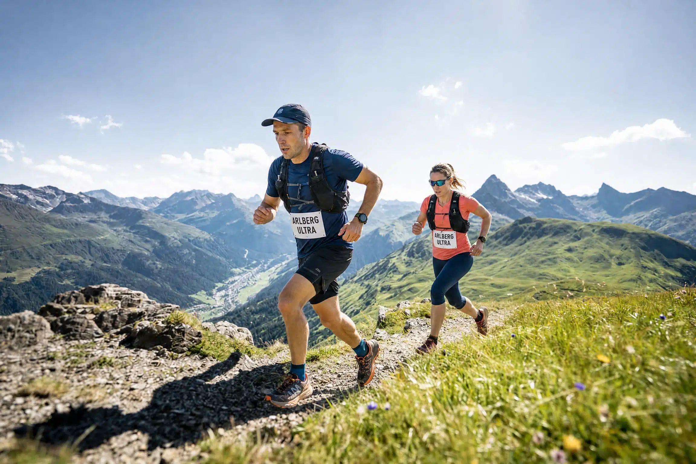 Arlberg Trail Ultra 15 Arlberg alpine race scenery