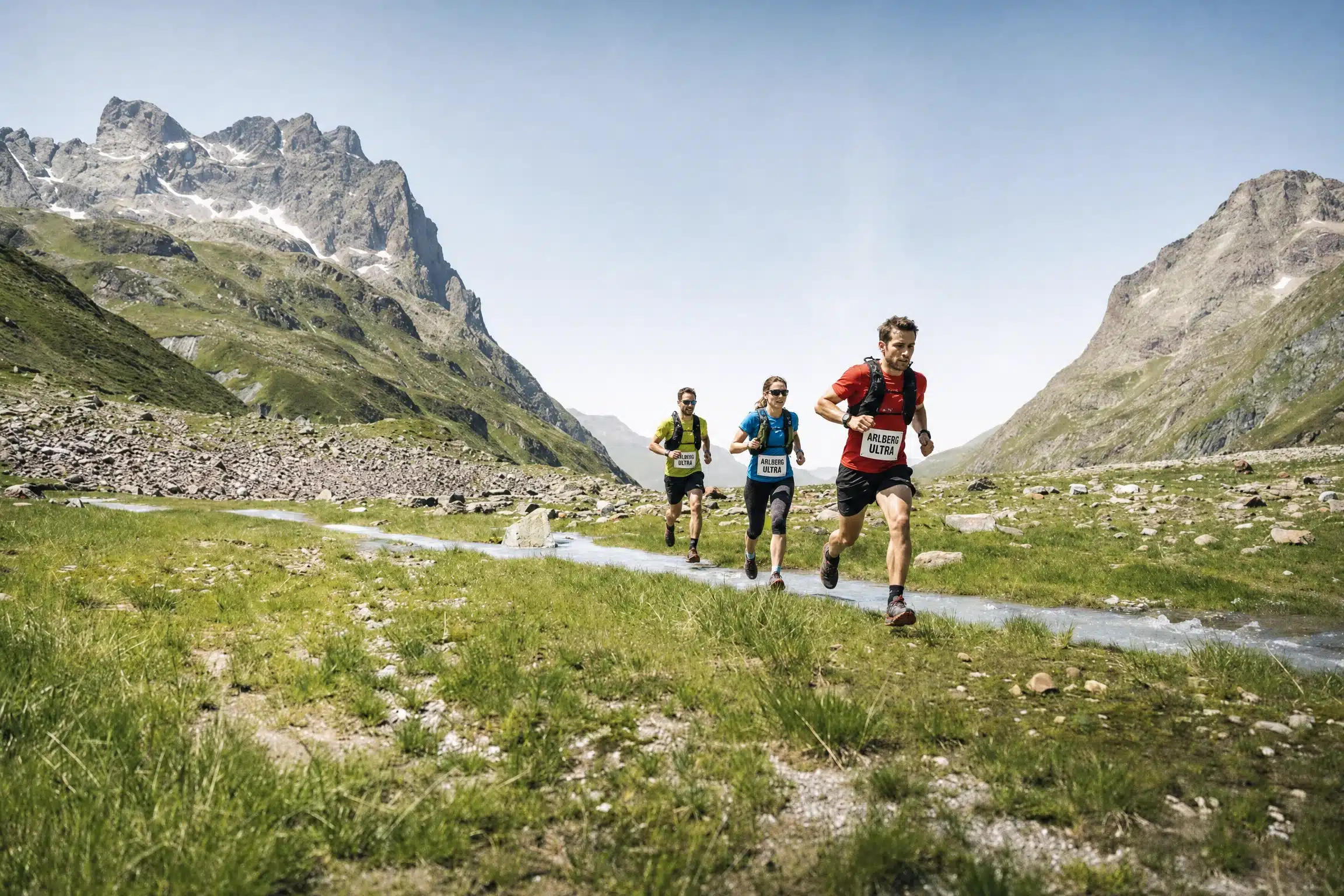 Arlberg Trail Ultra 13 Alpine scenery during the Arlberg Ultra Trail Run